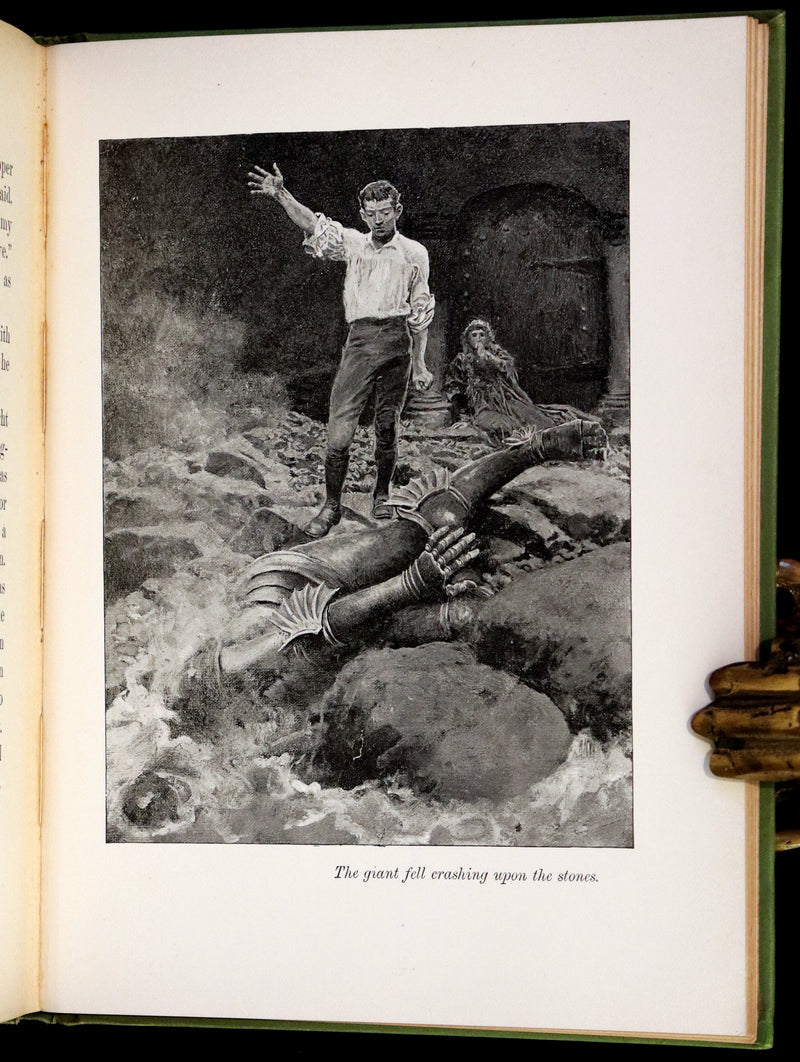 1895 Rare First Edition - The Garden Behind the Moon, A Real Story of the Moon Angel by Howard Pyle.