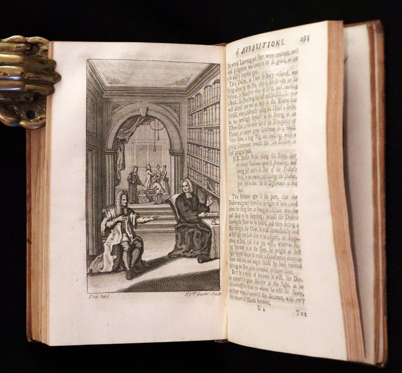 1740 Scarce Book on Ghosts - The Secrets of the Invisible World Disclos'd by Daniel Defoe.
