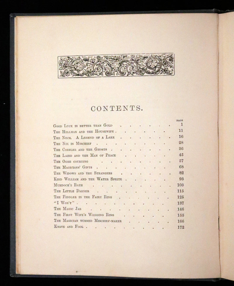 1890 Scarce Edition - Old Fashioned Fairy Tales by Juliana Horatia Ewing. Illustrated.