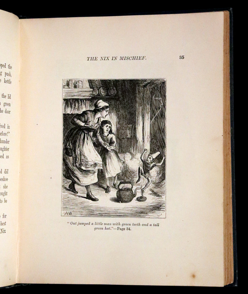 1890 Scarce Edition - Old Fashioned Fairy Tales by Juliana Horatia Ewing. Illustrated.