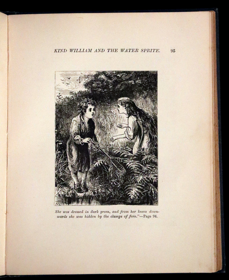 1890 Scarce Edition - Old Fashioned Fairy Tales by Juliana Horatia Ewing. Illustrated.