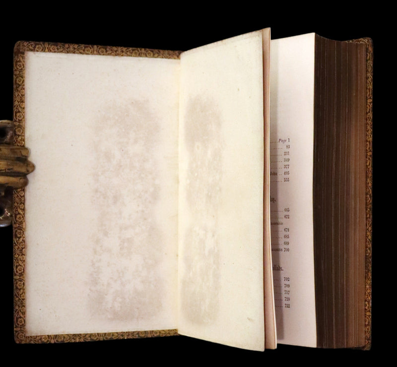 1857 Rare Book ~ The Poetical Works of Sir Walter Scott Illustrated by E. H. Corbould