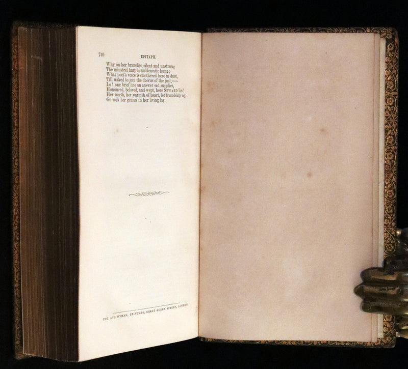1857 Rare Book ~ The Poetical Works of Sir Walter Scott Illustrated by E. H. Corbould