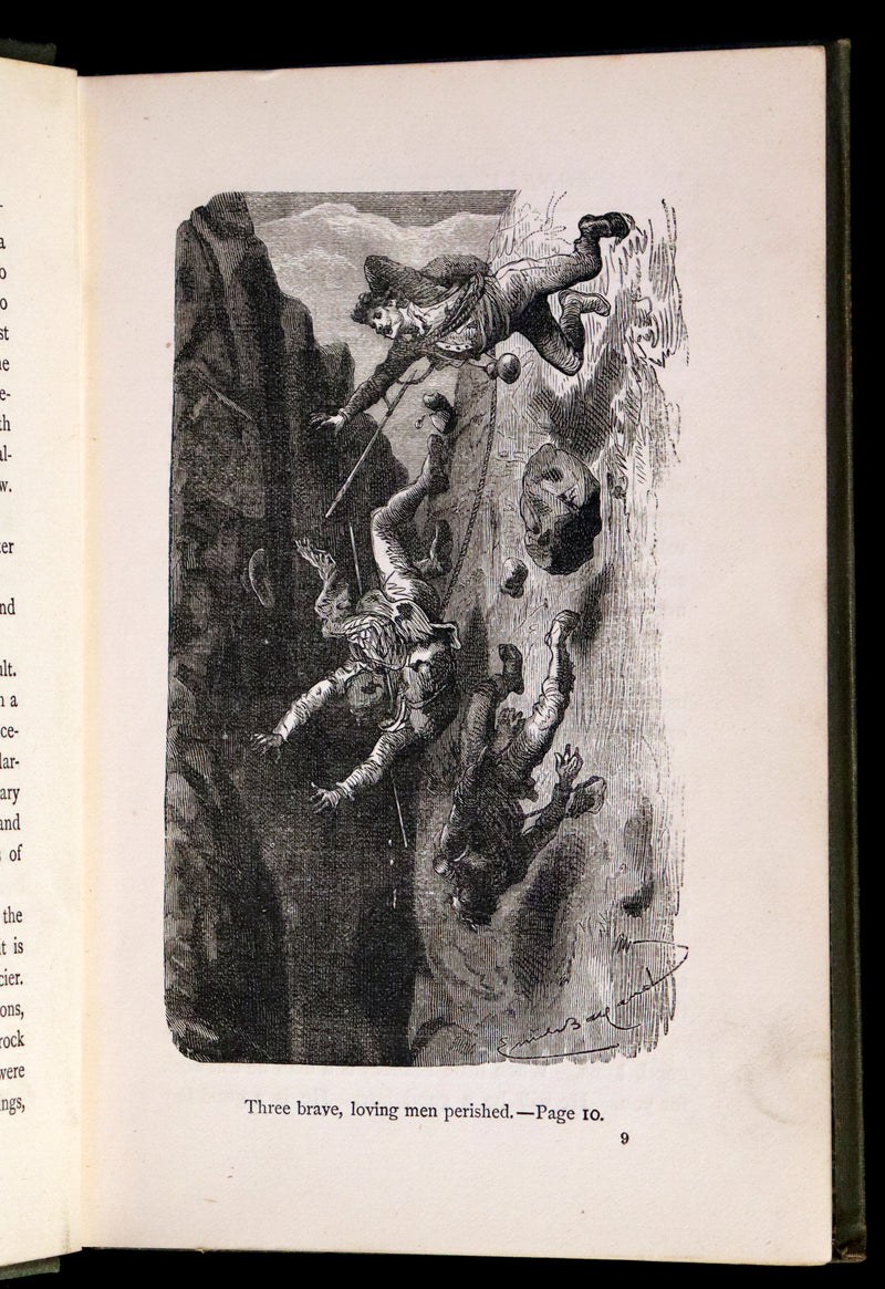 1878 Scarce First Edition - The Young Mountaineer or Frank Miller's Lot in Life. The Story of a Swiss Boy by Daryl Holme.