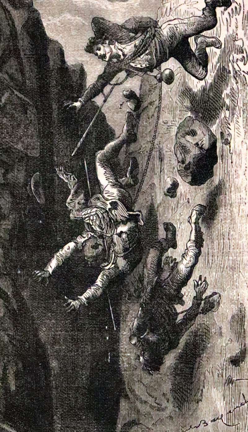 1878 Scarce First Edition - The Young Mountaineer or Frank Miller's Lot in Life. The Story of a Swiss Boy by Daryl Holme.