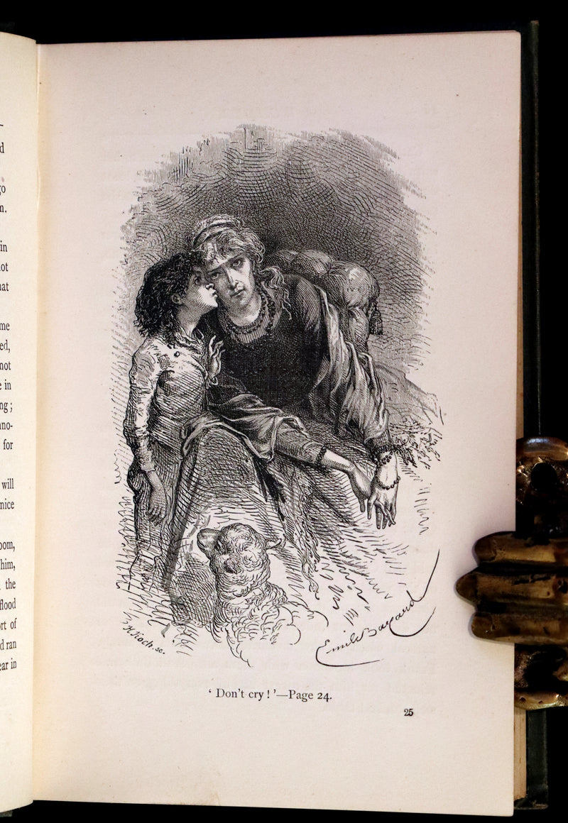 1878 Scarce First Edition - The Young Mountaineer or Frank Miller's Lot in Life. The Story of a Swiss Boy by Daryl Holme.