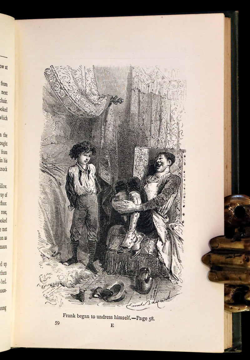 1878 Scarce First Edition - The Young Mountaineer or Frank Miller's Lot in Life. The Story of a Swiss Boy by Daryl Holme.