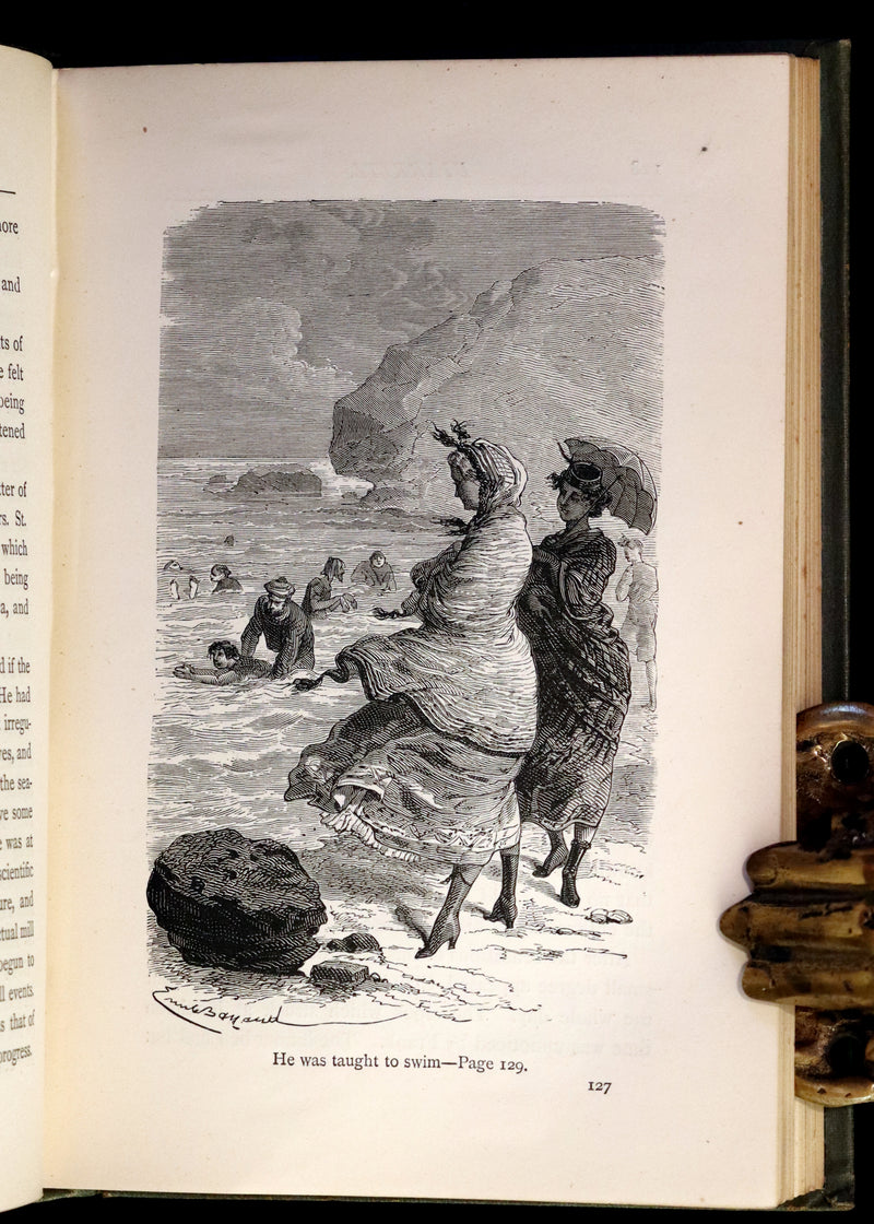 1878 Scarce First Edition - The Young Mountaineer or Frank Miller's Lot in Life. The Story of a Swiss Boy by Daryl Holme.