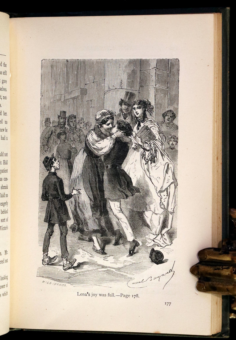 1878 Scarce First Edition - The Young Mountaineer or Frank Miller's Lot in Life. The Story of a Swiss Boy by Daryl Holme.