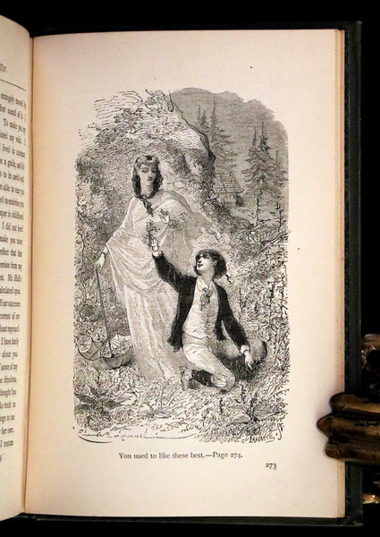 1878 Scarce First Edition - The Young Mountaineer or Frank Miller's Lot in Life. The Story of a Swiss Boy by Daryl Holme.