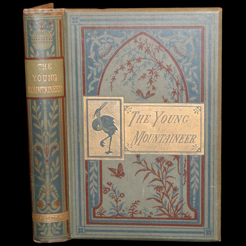 1878 Scarce First Edition - The Young Mountaineer or Frank Miller's Lot in Life. The Story of a Swiss Boy by Daryl Holme.