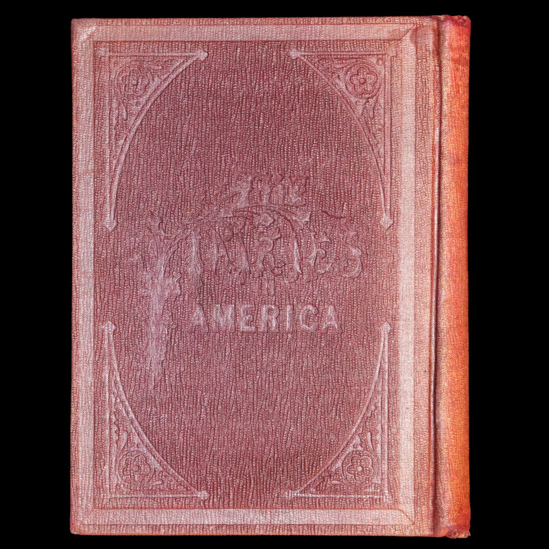 1859 Scarce Book - The FAIRIES IN AMERICA by Spencer W. Cone. Illustrated.