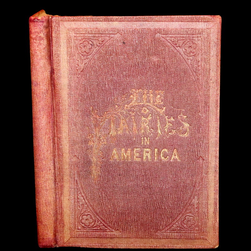 1859 Scarce Book - The FAIRIES IN AMERICA by Spencer W. Cone. Illustrated.