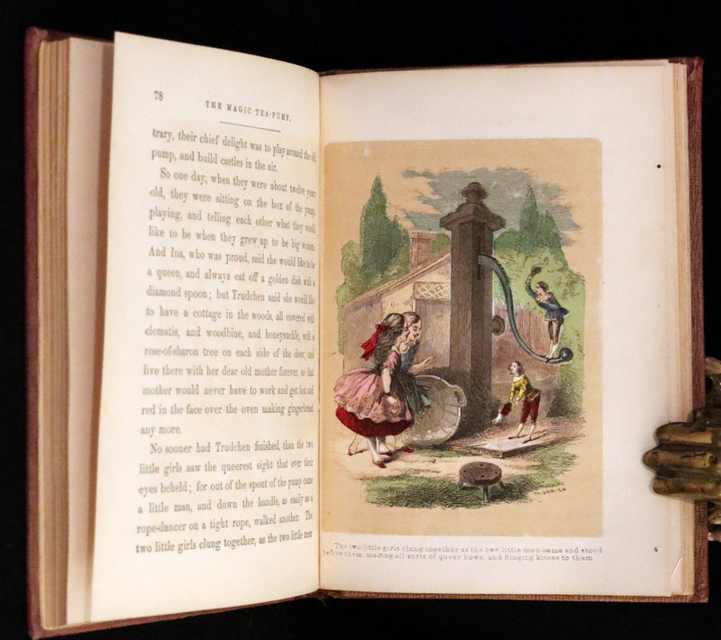 1859 Scarce Book - The FAIRIES IN AMERICA by Spencer W. Cone. Illustrated.
