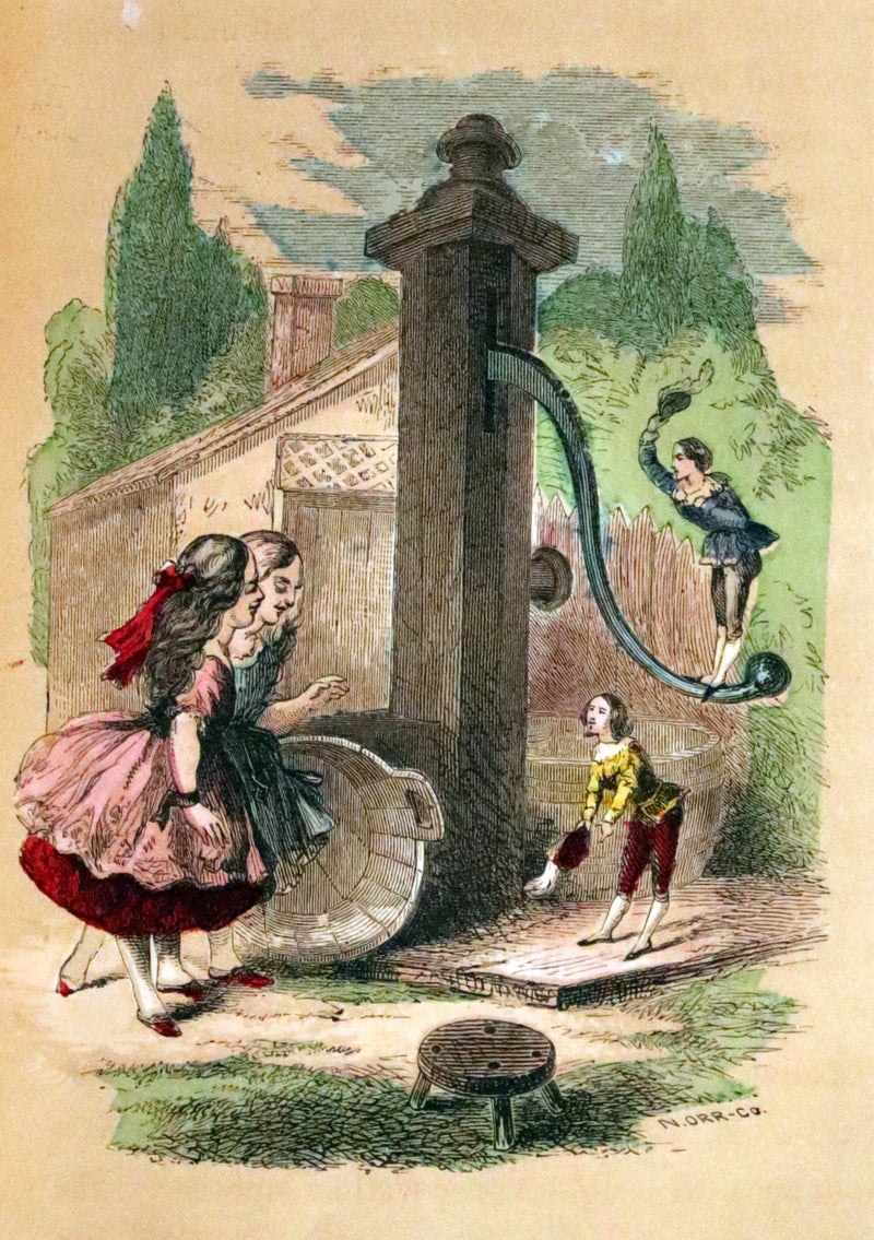 1859 Scarce Book - The FAIRIES IN AMERICA by Spencer W. Cone. Illustrated.