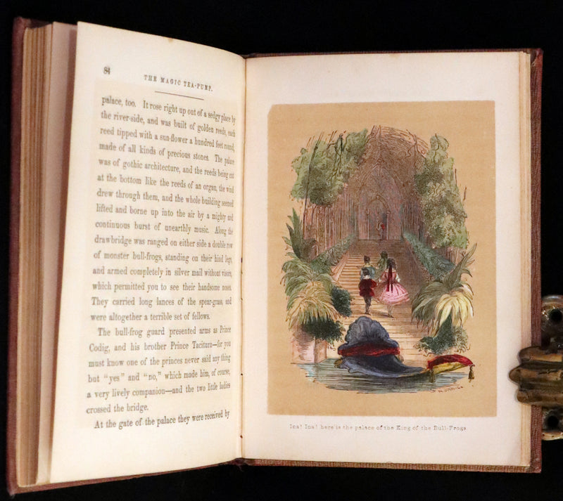 1859 Scarce Book - The FAIRIES IN AMERICA by Spencer W. Cone. Illustrated.