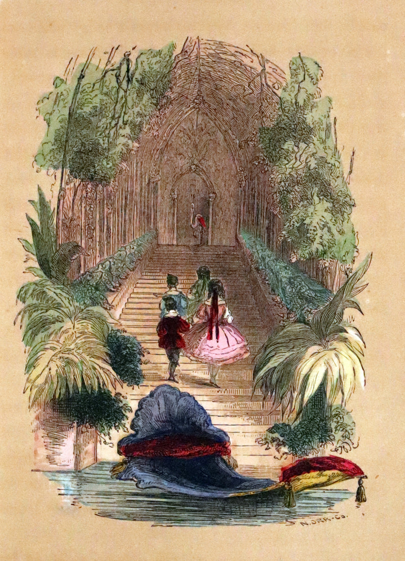 1859 Scarce Book - The FAIRIES IN AMERICA by Spencer W. Cone. Illustrated.