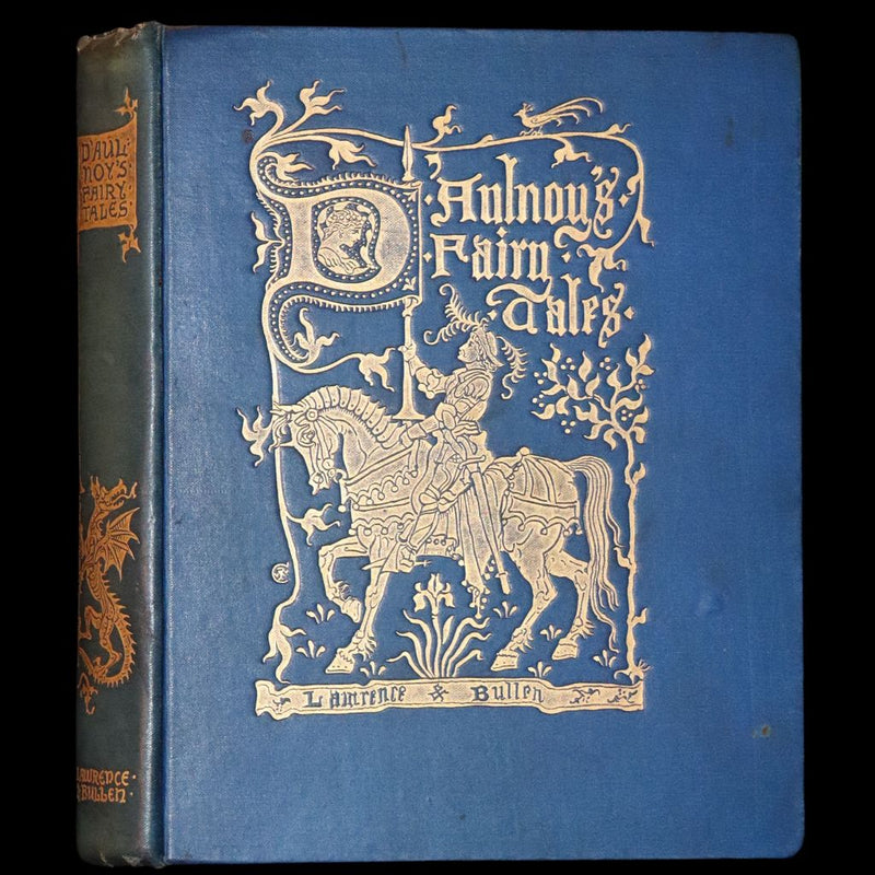 1902 Scarce Victorian Book - The Fairy Tales of Madame d'Aulnoy illustrated by Clinton Peters.