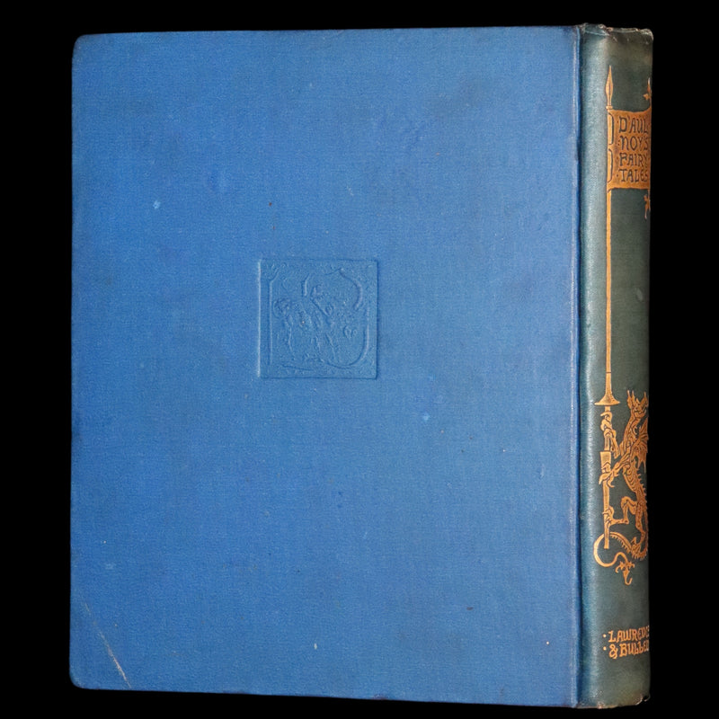 1902 Scarce Victorian Book - The Fairy Tales of Madame d'Aulnoy illustrated by Clinton Peters.