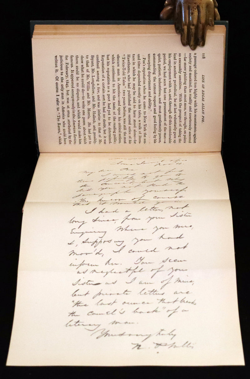 1896 Rare Fordham edition book set - The Works of Edgar Allan Poe. Illustrated. In six volumes.