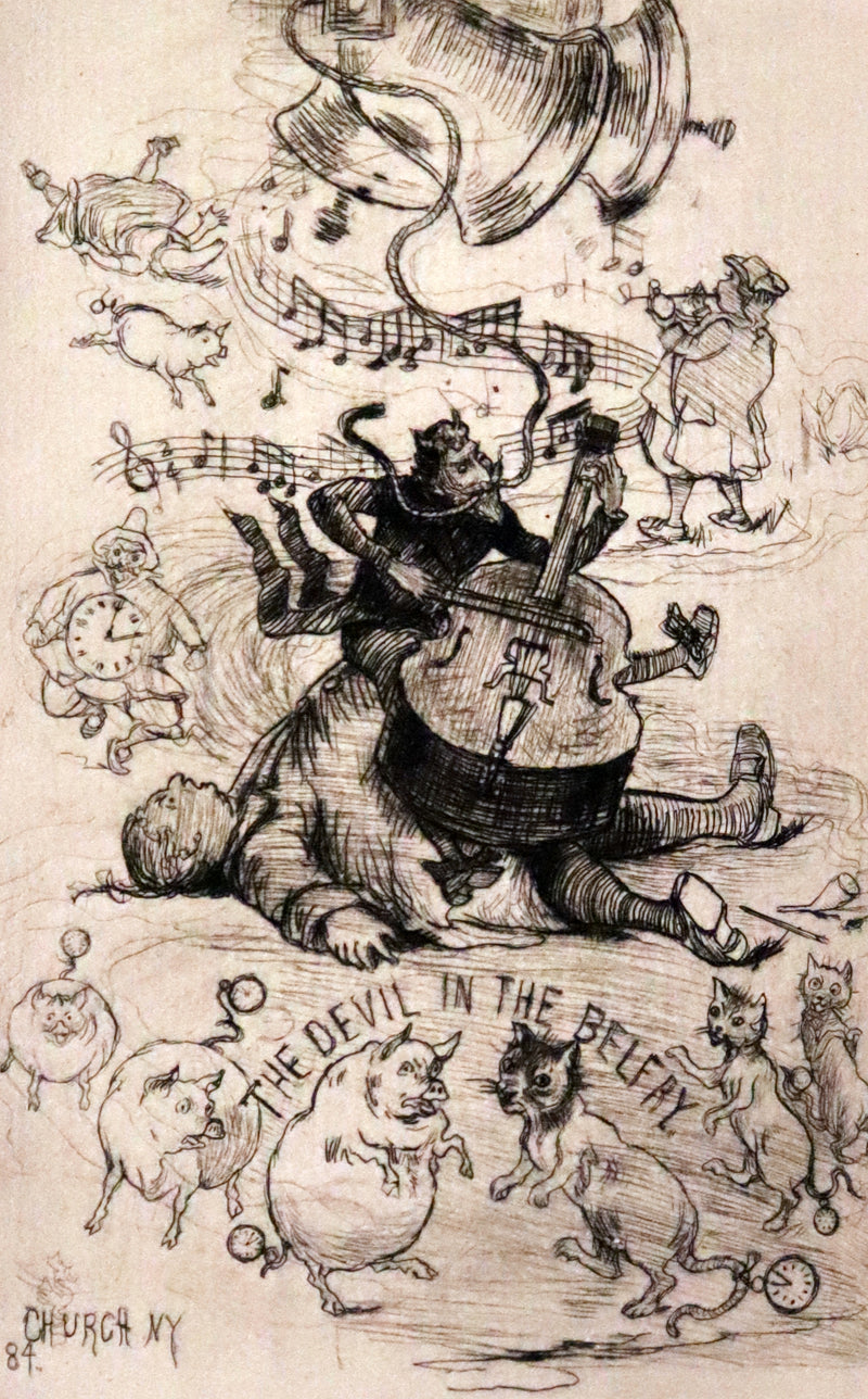 1896 Rare Fordham edition book set - The Works of Edgar Allan Poe. Illustrated. In six volumes.