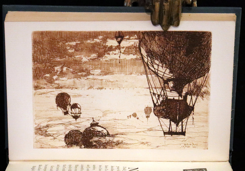 1896 Rare Fordham edition book set - The Works of Edgar Allan Poe. Illustrated. In six volumes.