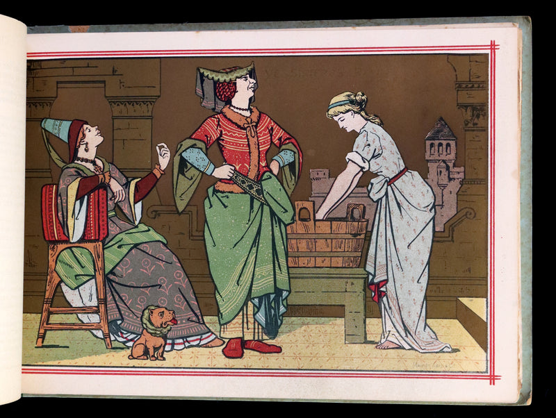 1870 Rare First Edition - The Royal Illuminated Book of Legends Narrated in Antient Ballad Form. Illustrated by Marcus Ward, Illuminator of the Queen.