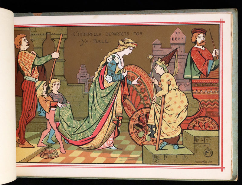 1870 Rare First Edition - The Royal Illuminated Book of Legends Narrated in Antient Ballad Form. Illustrated by Marcus Ward, Illuminator of the Queen.
