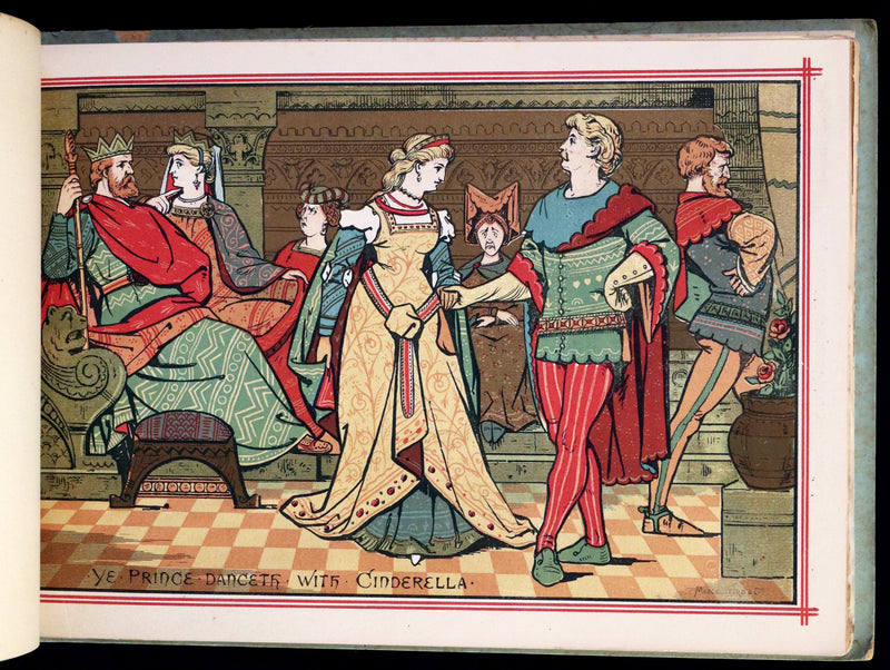 1870 Rare First Edition - The Royal Illuminated Book of Legends Narrated in Antient Ballad Form. Illustrated by Marcus Ward, Illuminator of the Queen.