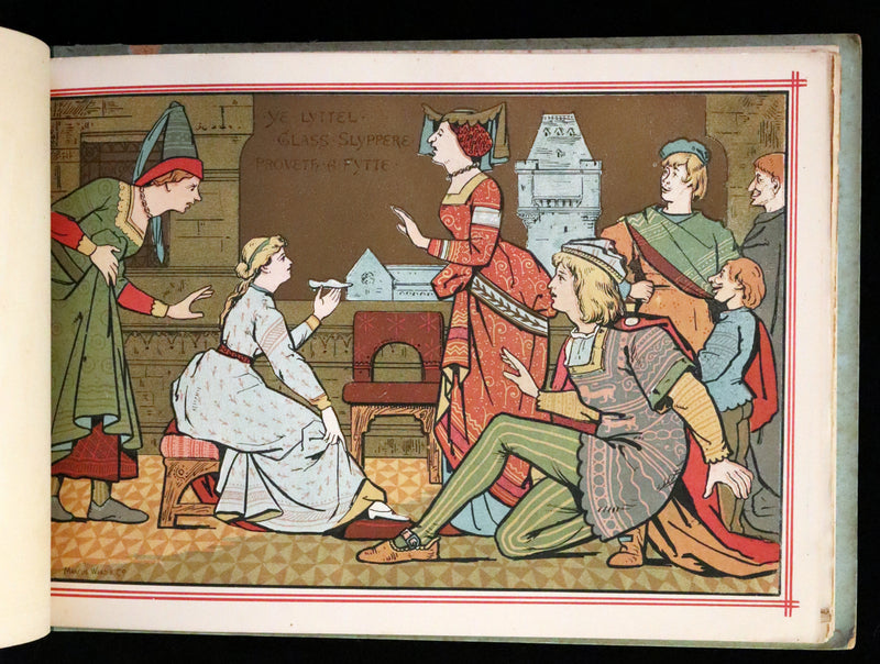 1870 Rare First Edition - The Royal Illuminated Book of Legends Narrated in Antient Ballad Form. Illustrated by Marcus Ward, Illuminator of the Queen.