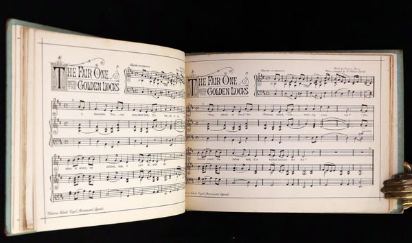 1870 Rare First Edition - The Royal Illuminated Book of Legends Narrated in Antient Ballad Form. Illustrated by Marcus Ward, Illuminator of the Queen.
