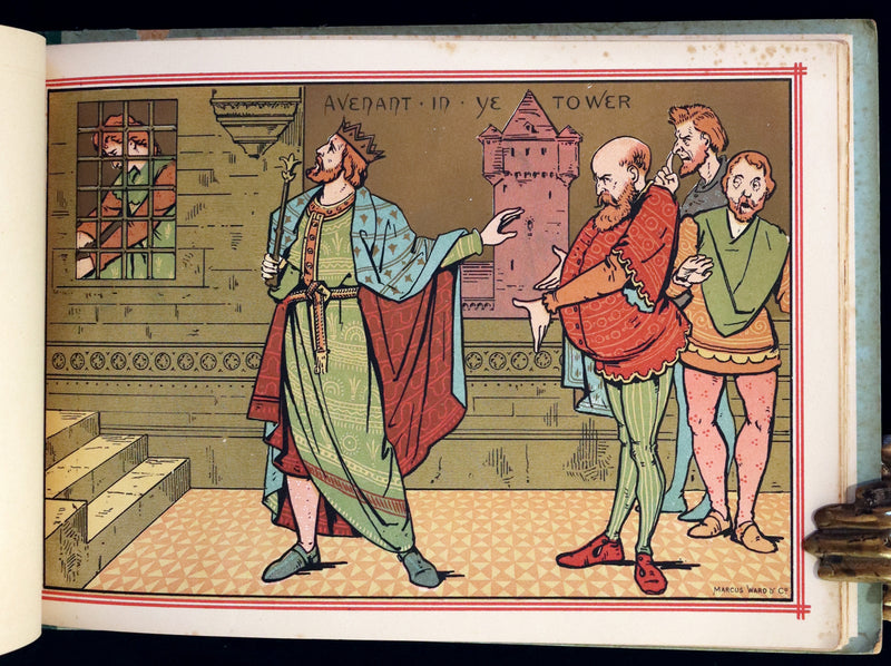 1870 Rare First Edition - The Royal Illuminated Book of Legends Narrated in Antient Ballad Form. Illustrated by Marcus Ward, Illuminator of the Queen.