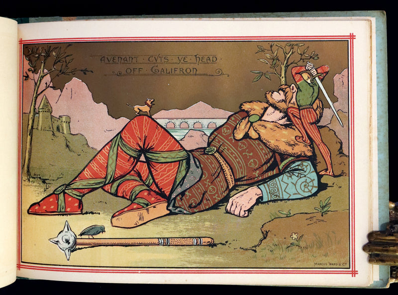 1870 Rare First Edition - The Royal Illuminated Book of Legends Narrated in Antient Ballad Form. Illustrated by Marcus Ward, Illuminator of the Queen.