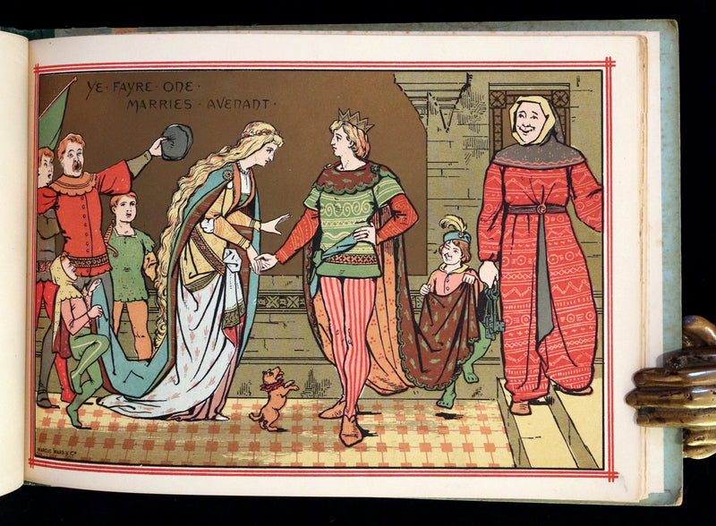 1870 Rare First Edition - The Royal Illuminated Book of Legends Narrated in Antient Ballad Form. Illustrated by Marcus Ward, Illuminator of the Queen.