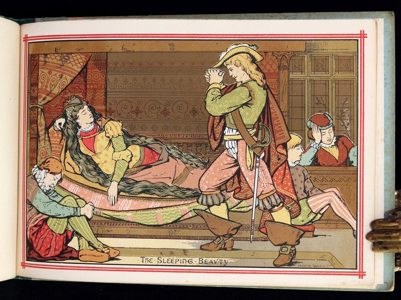 1870 Rare First Edition - The Royal Illuminated Book of Legends Narrated in Antient Ballad Form. Illustrated by Marcus Ward, Illuminator of the Queen.