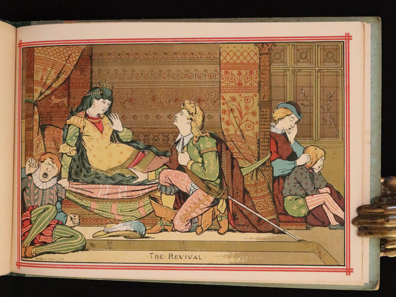 1870 Rare First Edition - The Royal Illuminated Book of Legends Narrated in Antient Ballad Form. Illustrated by Marcus Ward, Illuminator of the Queen.