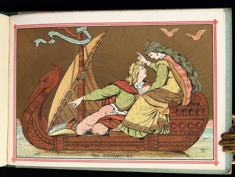 1870 Rare First Edition - The Royal Illuminated Book of Legends Narrated in Antient Ballad Form. Illustrated by Marcus Ward, Illuminator of the Queen.