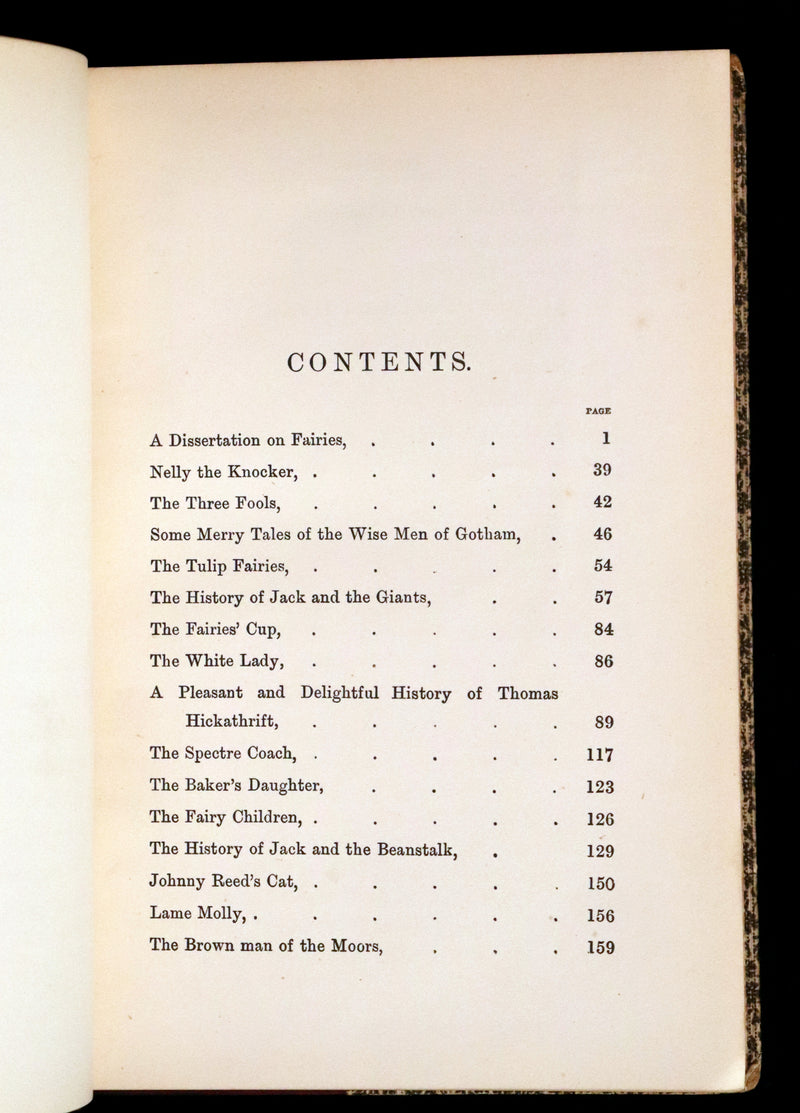 1890 Rare First Edition - England Folk-Lore and Legends with Dissertation on Fairies.