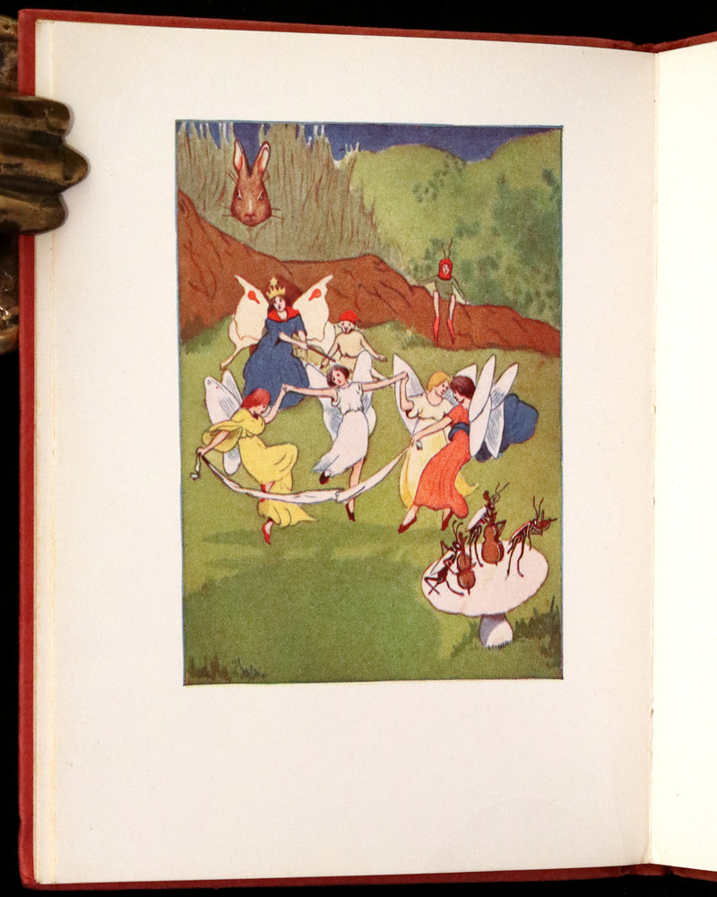1921 Rare First Edition - PETER RABBIT AND THE FAIRIES by Alma & Richard Hudson.
