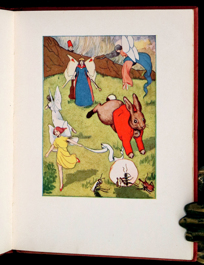 1921 Rare First Edition - PETER RABBIT AND THE FAIRIES by Alma & Richard Hudson.