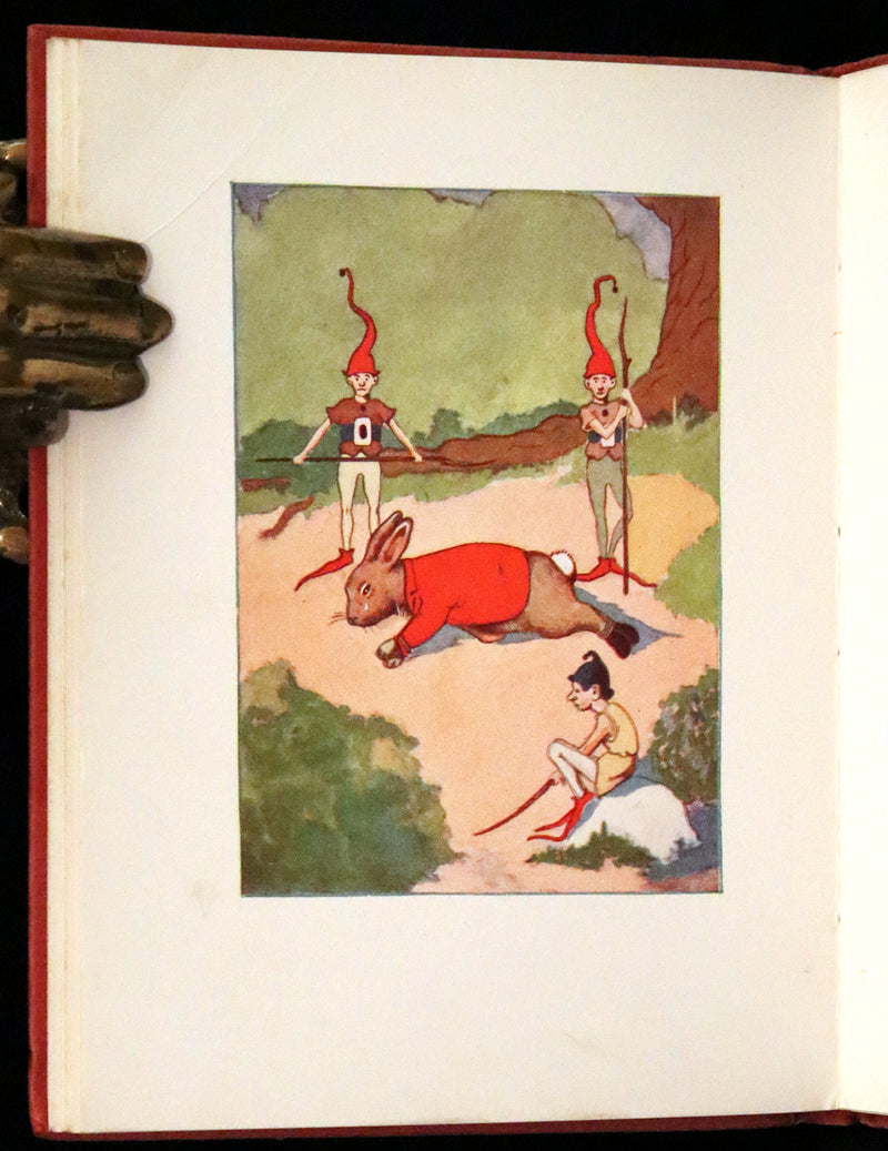1921 Rare First Edition - PETER RABBIT AND THE FAIRIES by Alma & Richard Hudson.