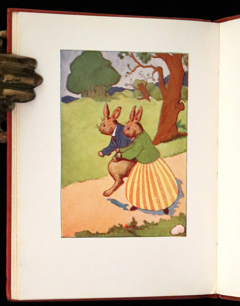 1921 Rare First Edition - PETER RABBIT AND THE FAIRIES by Alma & Richard Hudson.