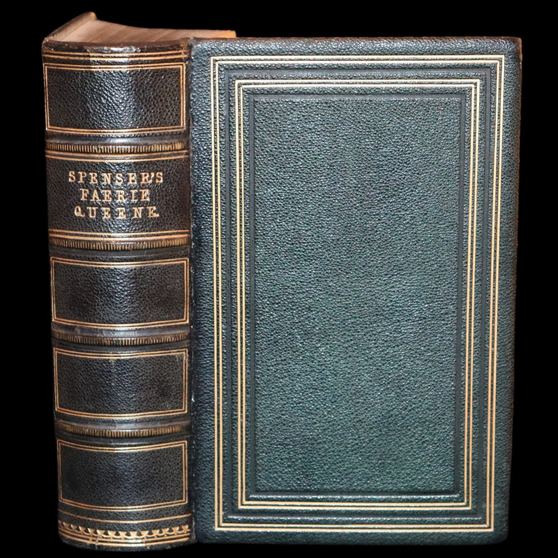 1865 Rare Book - The FAERIE QUEENE by Edmund Spenser, Illustrated by Edward Corbould.