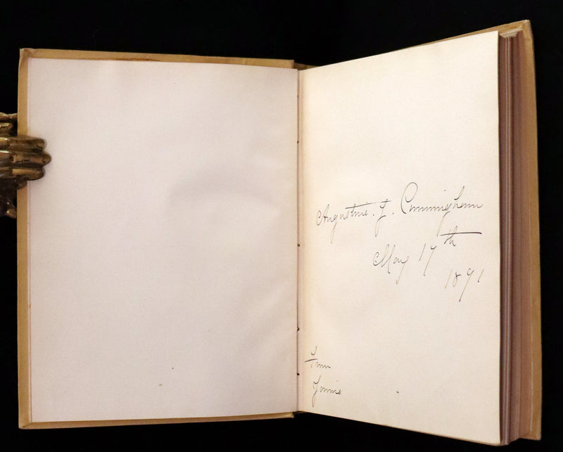 1890 Rare First Edition ~ An Adirondack Cabin: A Family Story by Margaret Sidney.