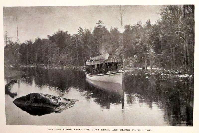 1890 Rare First Edition ~ An Adirondack Cabin: A Family Story by Margaret Sidney.