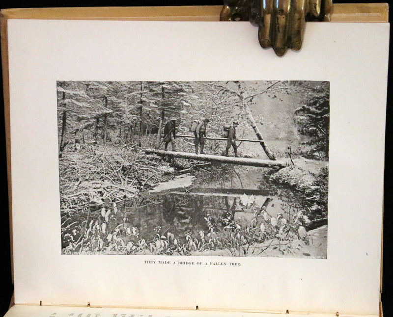 1890 Rare First Edition ~ An Adirondack Cabin: A Family Story by Margaret Sidney.
