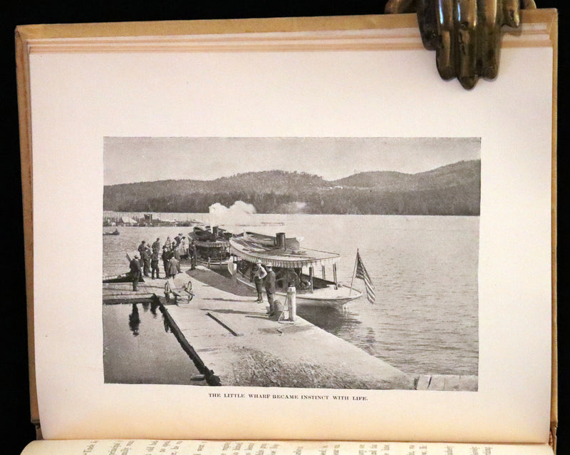 1890 Rare First Edition ~ An Adirondack Cabin: A Family Story by Margaret Sidney.