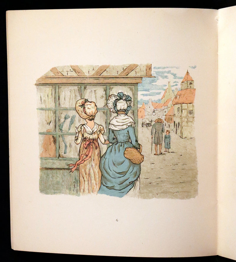 1890 Scarce French First Edition - Desires, Dances & Disappointments illustrated by the Casella Sisters.