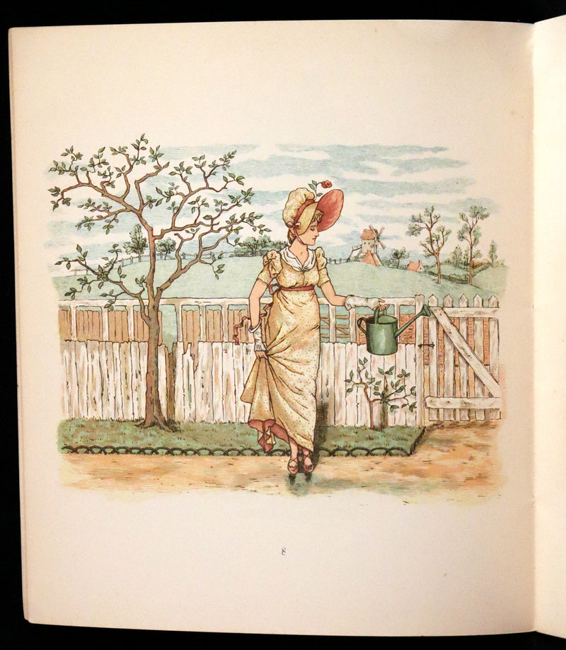 1890 Scarce French First Edition - Desires, Dances & Disappointments illustrated by the Casella Sisters.