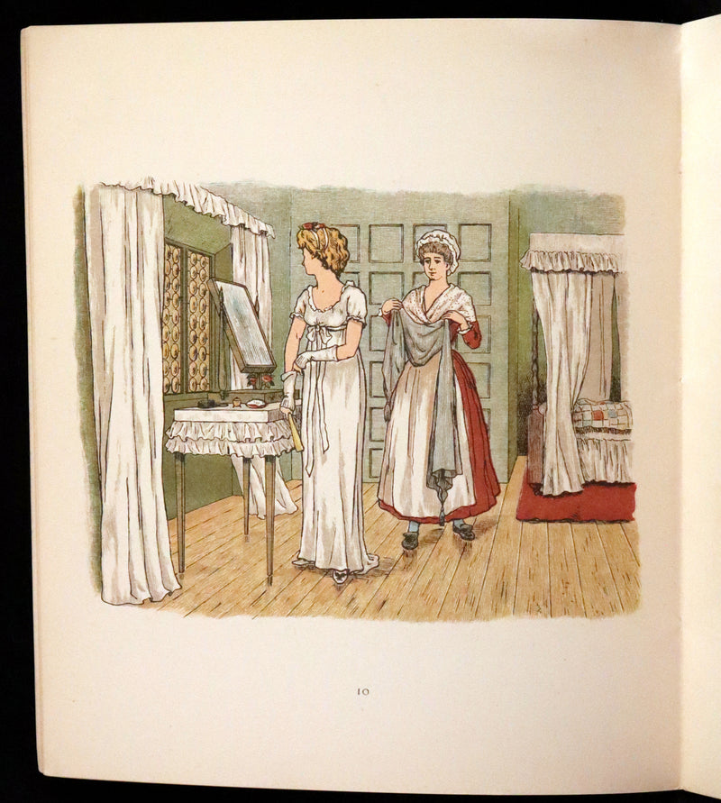1890 Scarce French First Edition - Desires, Dances & Disappointments illustrated by the Casella Sisters.